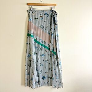 ASOS Floral Maxi Skirt - Blue, Pink, Green